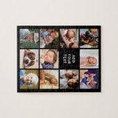 Personalisiert 11 FotoCollage Puzzle (Horizontal)