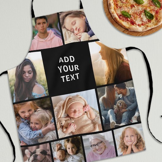 Personalisiert 11 FotoCollage Schürze