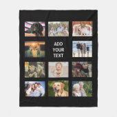 Personalisiert 11 Fotomontage Fleece Blanket (Vorderseite)