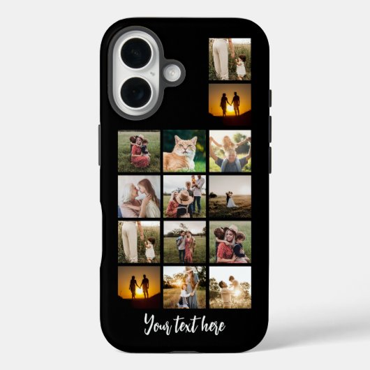 Personalisiert 14 Fotomaterial Case-Mate iPhone Hülle (Rückseite)