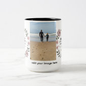 Personalisiert 15 oz Zwei-Tonen-Tasse Zweifarbige Tasse (Mittel)