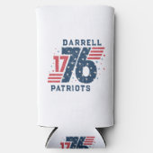 Personalisiert 1776, Unabhängigkeitstag, 4. Juli Selters Dosenkühler (Vorderseite)