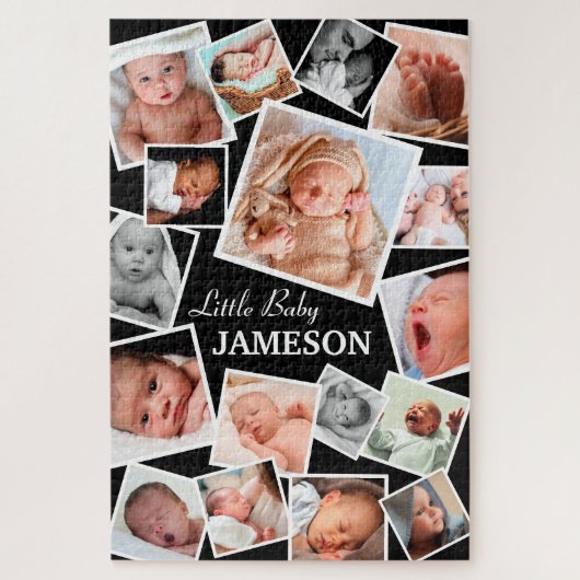 Personalisiert 17 Baby-FotoCollage Puzzle (Vertikal)