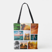 Personalisiert 18 Fotomaterial Vorlage Gerahmt Tasche (Rückseite)