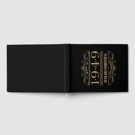 Personalisiert 1949 70. Geburtstag Gästebuch (Voll)