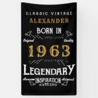 Personalisiert 1963 60. Geburtstag Name Legendär h