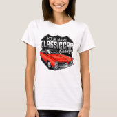 Personalisiert 1966 GTO Classic Car Garage T-Shirt (Vorderseite)