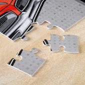 Personalisiert 1966 Konvertible Classic Car Garage Puzzle (Seite)