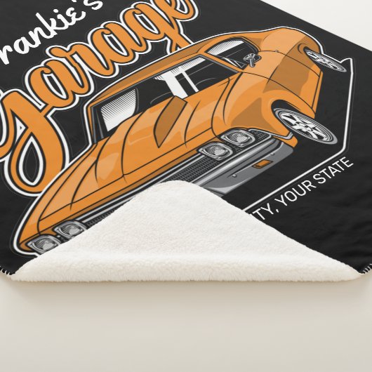 Personalisiert 1968 396 Klassische Muskelkarosse Sherpadecke (3/4)