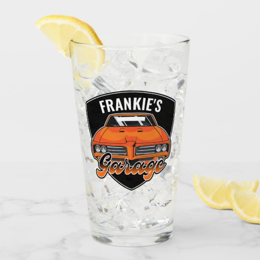 Personalisiert 1969 Ram Air 400 Muscle Car Garage Glas (Vorderseite Ice)