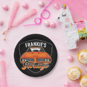 Personalisiert 1969 Ram Air 400 Muscle Car Garage Pappteller (Party)