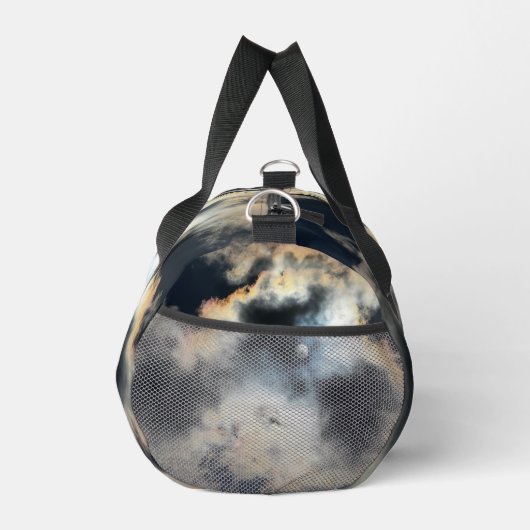 Personalisiert 19" L Duffle Bag - Cloudy Sky (Rechts)