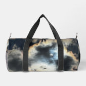 Personalisiert 19" L Duffle Bag - Cloudy Sky (Rückseite)