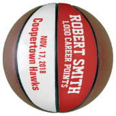 Personalisiert 1.000 Punkte Basketball (Vertikal)