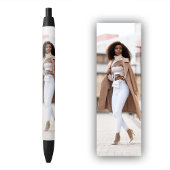 Personalisiert 1 Foto Pen Minimalistische Vorlage Kugelschreiber
