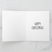 Personalisiert 1. Weihnachtsbärchen Karte (Innenseite)