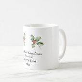 Personalisiert 1. Weihnachtsfest Verheiratet Keepa Kaffeetasse (VorderseiteRechts)