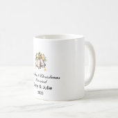 Personalisiert 1. Weihnachtsfest Verheiratet Keepa Kaffeetasse (VorderseiteRechts)