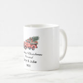 Personalisiert 1. Weihnachtsfest Verheiratet Keepa Kaffeetasse (VorderseiteRechts)
