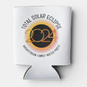 Personalisiert 2024 INSGESAMT SOLAR ECLIPSE Dosenkühler (Vorderseite)