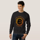 Personalisiert 2024 INSGESAMT SOLAR ECLIPSE Sweatshirt (Vorne ganz)