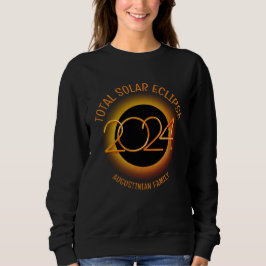Personalisiert 2024 INSGESAMT SOLAR ECLIPSE Sweatshirt