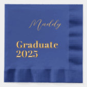 Personalisiert 2025 Abschluss Napkins Servietten Mit Folie (Vorderseite)