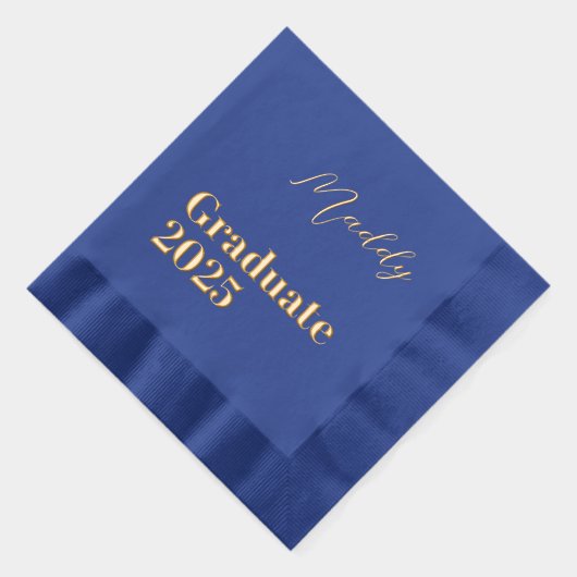 Personalisiert 2025 Abschluss Napkins Servietten Mit Folie (Rechts)