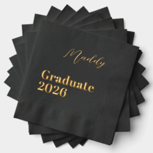 Personalisiert 2025 Abschluss Napkins Servietten Mit Folie