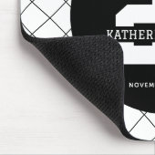 Personalisiert 21. Geburtstag Modern und elegant Mousepad (Ecke)