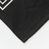 Personalisiert 2 Foto und Text Fleecedecke (Ecke)