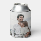Personalisiert 2 Fotomaterial beidseitig Dosenkühler (Kanne Vorderseite)