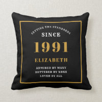 Personalisiert 30. Geburtstag 1991 Elegant Chic Bl