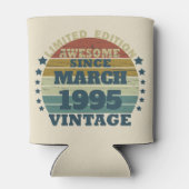 Personalisiert 30 Vintag 30. Geburtstag Party Dosenkühler (Rückseite)