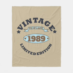 Personalisiert 30 Vintag 30. Geburtstag Party Fleecedecke