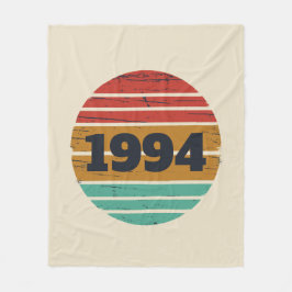 Personalisiert 30 Vintag 30. Geburtstag Party Fleecedecke