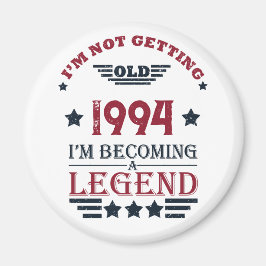 Personalisiert 30 Vintag 30. Geburtstag Party Magnet