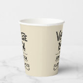 Personalisiert 30 Vintag 30. Geburtstag Party Pappbecher (Rechts)