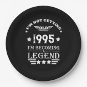 Personalisiert 30 Vintag 30. Geburtstag Party Pappteller (Vorderseite)