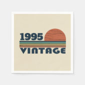 Personalisiert 30 Vintag 30. Geburtstag Party Serviette (Vorderseite)