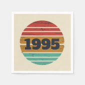 Personalisiert 30 Vintag 30. Geburtstag Party Serviette (Vorderseite)