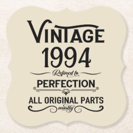 Personalisiert 30 Vintag 30. Geburtstag Party Untersetzer