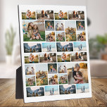 Personalisiert 32 Fotomaterial Fotoplatte<br><div class="desc">Erstellen Sie Ihre eigene Personalisierte 32 Foto Collage Plaque Wohngestaltung</div>