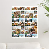 Personalisiert 32 Fotomaterial Poster
