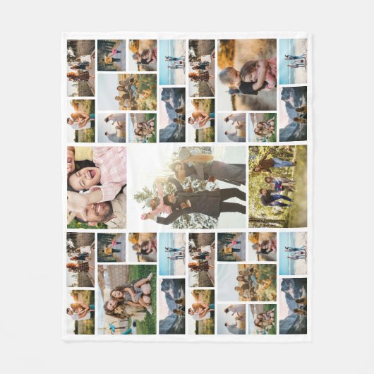 Personalisiert 35 Fotomaterial Fleecedecke (Vorderseite)