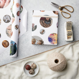Personalisiert 36 Fotomaterial Geschenkpapier