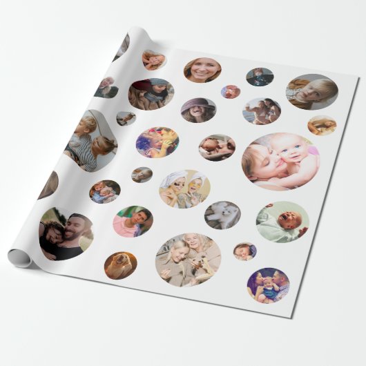 Personalisiert 36 Fotomaterial Geschenkpapier (Ungerollt)