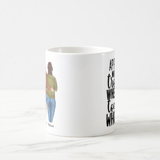 Personalisiert 3 Beste Freundinnen Kaffeetasse (Mittel)