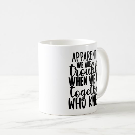 Personalisiert 3 Beste Freundschaftsangebot Kaffeetasse (VorderseiteRechts)