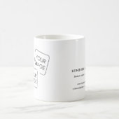 Personalisiert 3 Bilder Geschenke für Unternehmen Kaffeetasse (Mittel)